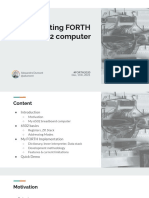 Implementing FORTH On My 6502 Computer - Export