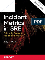Incident Metrics in Sre