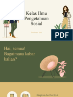 Kelas Ilmu Pengetahuan Sosial: Ibu Guru Yuli