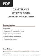 Chapter One: Review of Digital Communication Systems