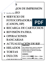 Flyer Copias