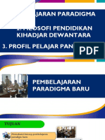 Pembelajaran Paradigma Baru 2. Filosofi Pendidikan Kihadjar Dewantara