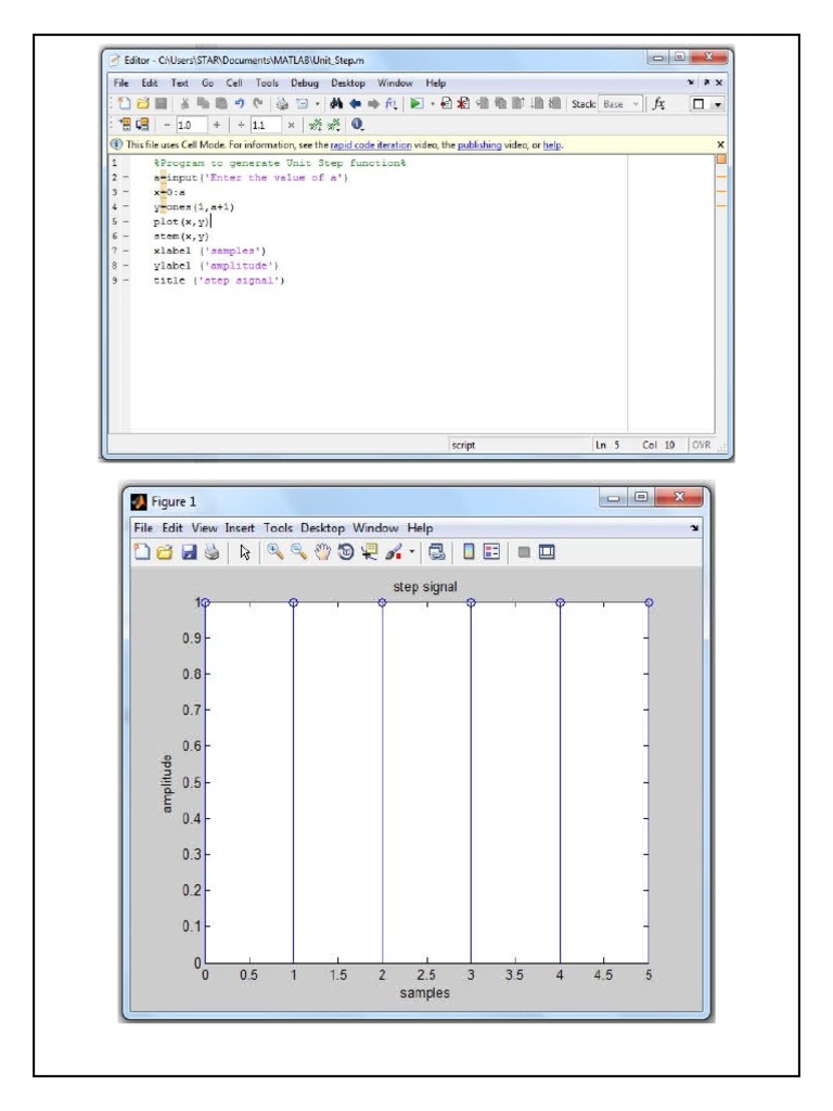 Lab File Digital Signal Processing Using MATLAB PDF Information