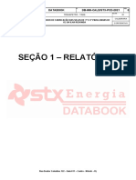 Seção 1 - Relatórios: Databook DB-008-CALD/STX-PCD-2021 0