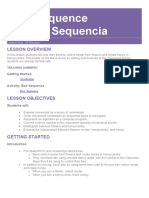 Bee: Sequence Abelha: Sequencia: Lesson Overview