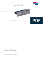 Data Sheet GCM (W) LAN GMM EC.1: WWW - Guentner.de