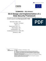 D2.6 Design and Implementation of A Data Security Framework