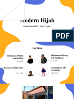 Modern Hijab: Presentation Skill - Final Project
