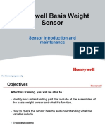 Honeywell Basis Weight Sensor: Sensor Introduction and Maintenance