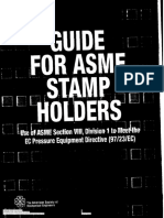 Guide For ASME Stamp Holders