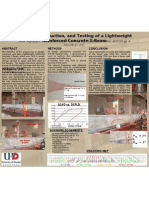 T Beam Poster Concrete Project