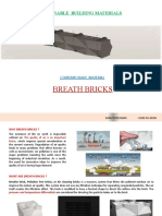 Breath Bricks: Sustainable Building Materials