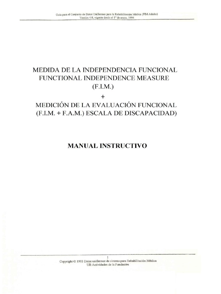 Manual FIM | PDF