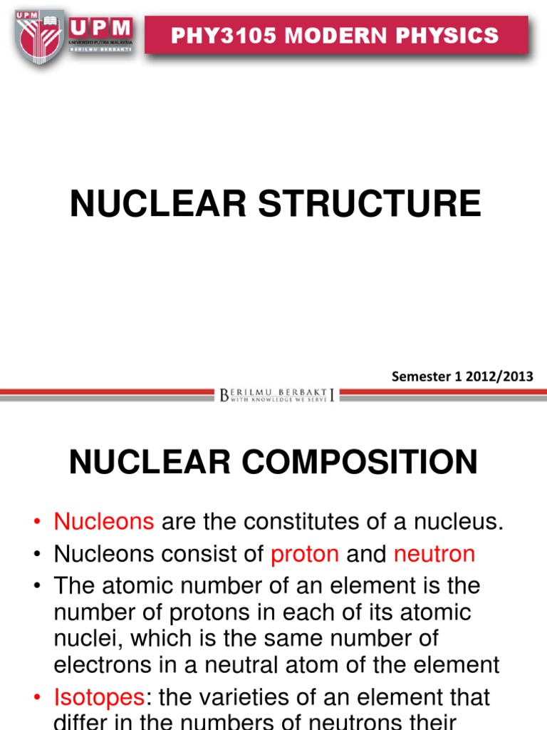 Binding Energy in Nuclear Structure | PDF | Atomic Nucleus | Neutron