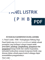 Fungsi Dan Komponen Panel Listrik