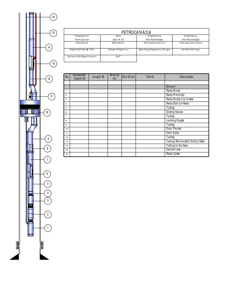 SLB ESP With Packer and Vent PDF Chemical Engineering Gas