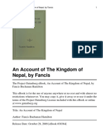 An Account of Kingdom of Nepal F. Hamilton