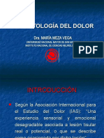 Fisiopatología del dolor: Vías y mecanismos