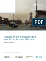 Ambient Air Pollution and Health in Accra, Ghana: Pierpaolo Mudu