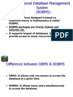 Understanding Relational Database Management Systems (RDBMS