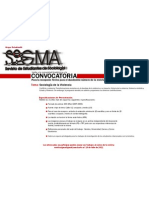 Convocatoria Duodécimo Número Revista SIGMA. "Sociología de la Violencia"