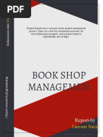 Book Shop Managemen: Report-By