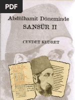 Cevdet Kudret Abdulhamit Doneminde Sansur 2