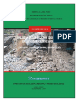Evaluacion de Peligros Geologicos Alrededores de Sandia (1)