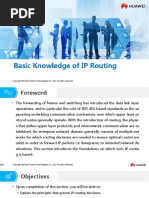 15 - HC110110015 Basic Knowledge of IP Routing