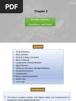 Number Systems, Operations, and Codes