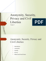 Ch05-Anonymity, Security, Privacy and Civil Liberties
