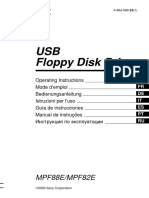 Sony USB Floppy Disk Drive