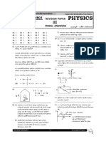 2022 - Revision Paper 01 - Mechanics - Answers