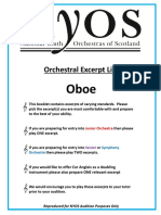 Oboe Excerpts2018 NYOS