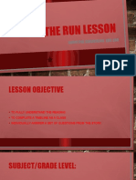 The Run Lesson PP
