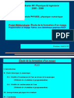 Projet Numerique Sur La Meteorologie Kone Salif Master1 Physique & Ingenierie Universite Grenoble1