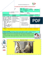 ACTIVIDAD DE APRENDIZAJE N°5 EXP.9 3° GRADO