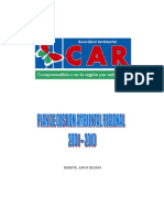 Plan de Gestion Ambiental Regional PGAR 2001-2010