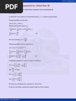 11.2 Hydraulic Exponent For Critical Flow: M