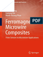 Ferromagnetic Microwire Composites From Sensors To Microwave Applications