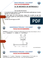 EXAMEN PARCIAL DE MECANICA DE MATERIALES