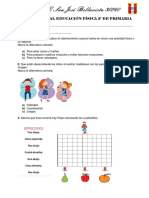 Examen Final Educación Física 3 Grado