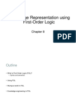 Knowledge Representation Using First-Order Logic