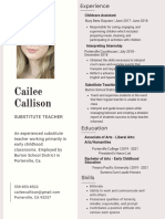 Cailee Callison - Resume-2