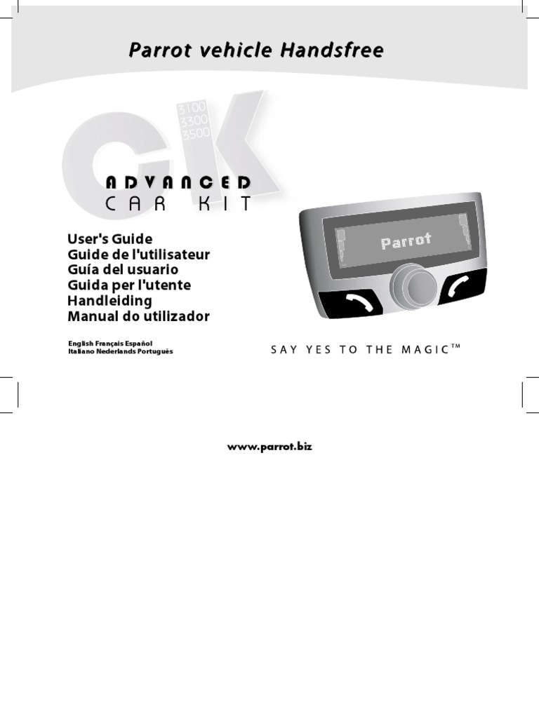 Parrot Ck3100 Userguide Zone A | PDF | Subscriber Identity Module ...