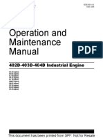 Perkins 402D-403D-404D Industrial Engine PDF Service Manual