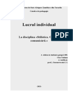 Lucrul Individual