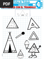 Actividades del Triángulo para Preescolar | PDF
