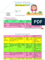 Plan Semanal Del 21 Al 25 de Junio Del 2021