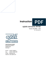 Sensor - Instruction Manual